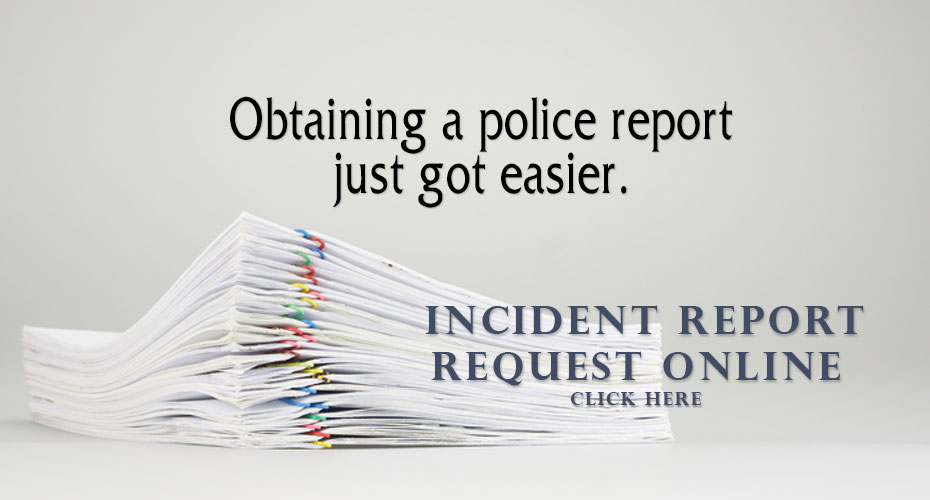 Incient Report Request Online