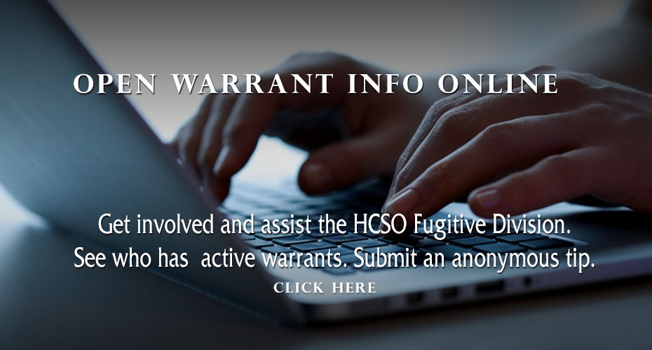 Open Warrants Information Online